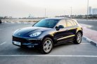 Black Porsche Macan Turbo 2018 for rent in Ras Al Khaimah 1